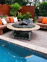 Brasero table basse 